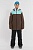 Куртка Cool Zone YETI принт гора / аквамарин / коричневый